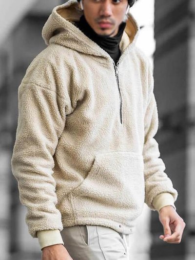 Hipsters Remedy Loose Zipper Polyester Pocket Hoodie product