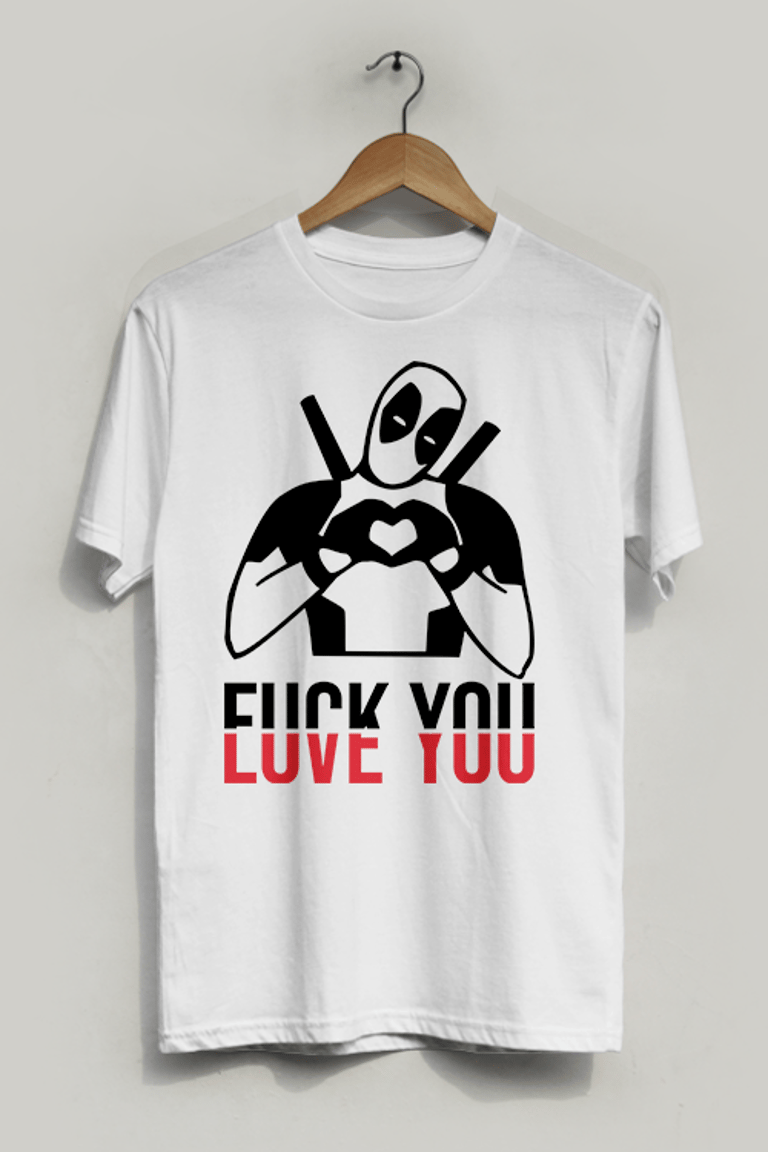 Love Hate You T-Shirt - White