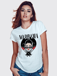 No Drama T-Shirt - White