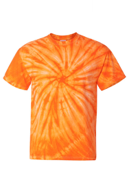 Orange Tie Dye T-Shirt - Orange Tie Dye T-Shirt