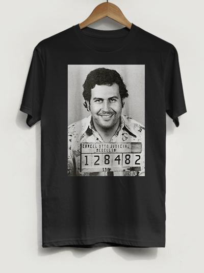 Hipsters Remedy Pablo Escobar Mugshot T-Shirt product