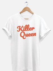 Retro Killer Queen T-Shirt - White