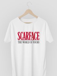 Scarface The World Is Yours T-Shirt - White