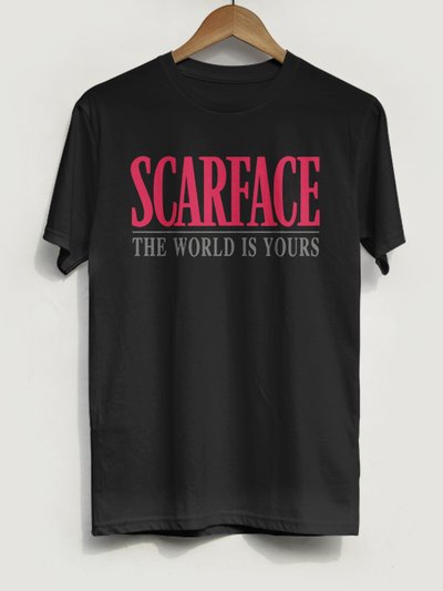 Hipsters Remedy Scarface The World Is Yours T-Shirt product