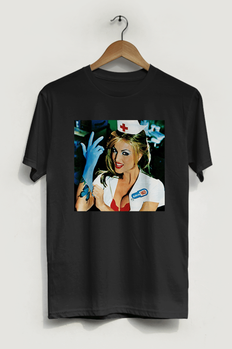 Sexy Nurse Graphic Tee - Black