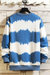 Tie Dye Striped Fashion Sweatshirt