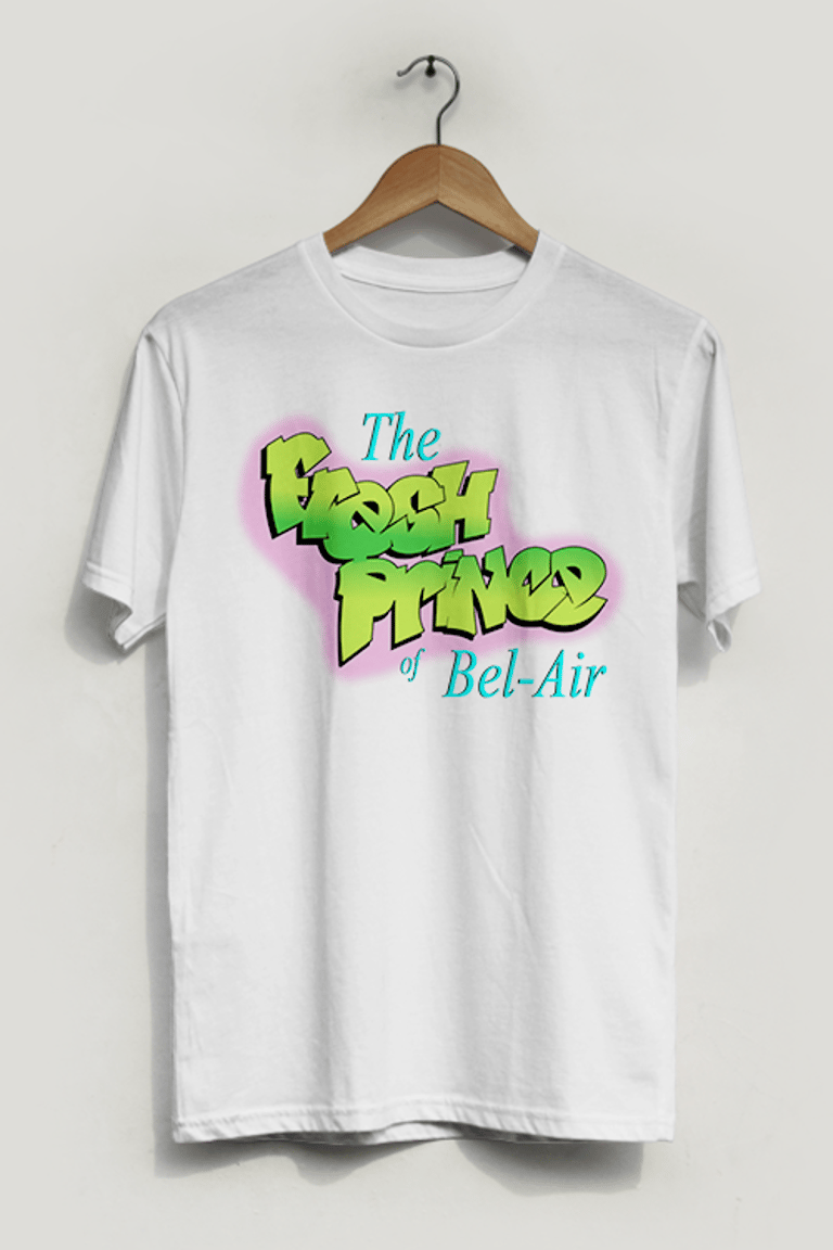 Vintage Fresh Prince Of Bel Air T-Shirt - White