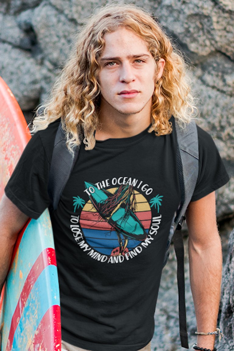 Vintage Surfing Quote T-Shirt