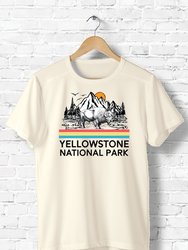 Vintage Yellowstone National Park T-Shirt - Soft Cream