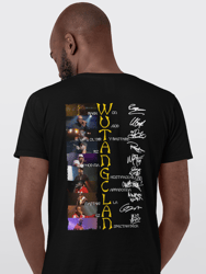 Wu Rapper Lineup T-Shirt - Black