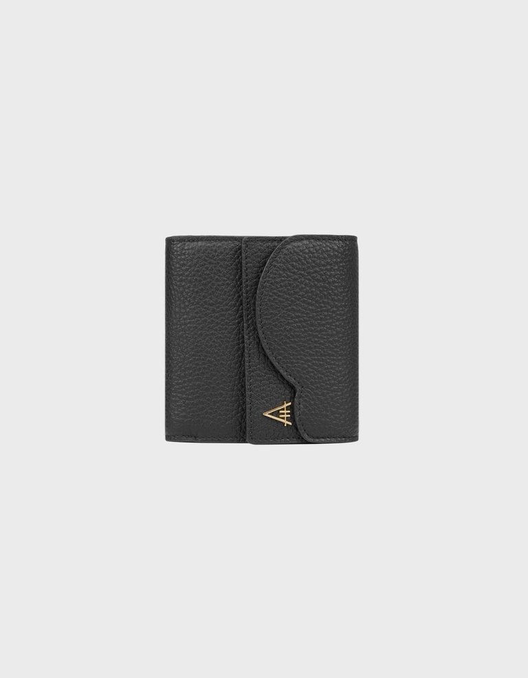 Larus Compact Wallet - Black