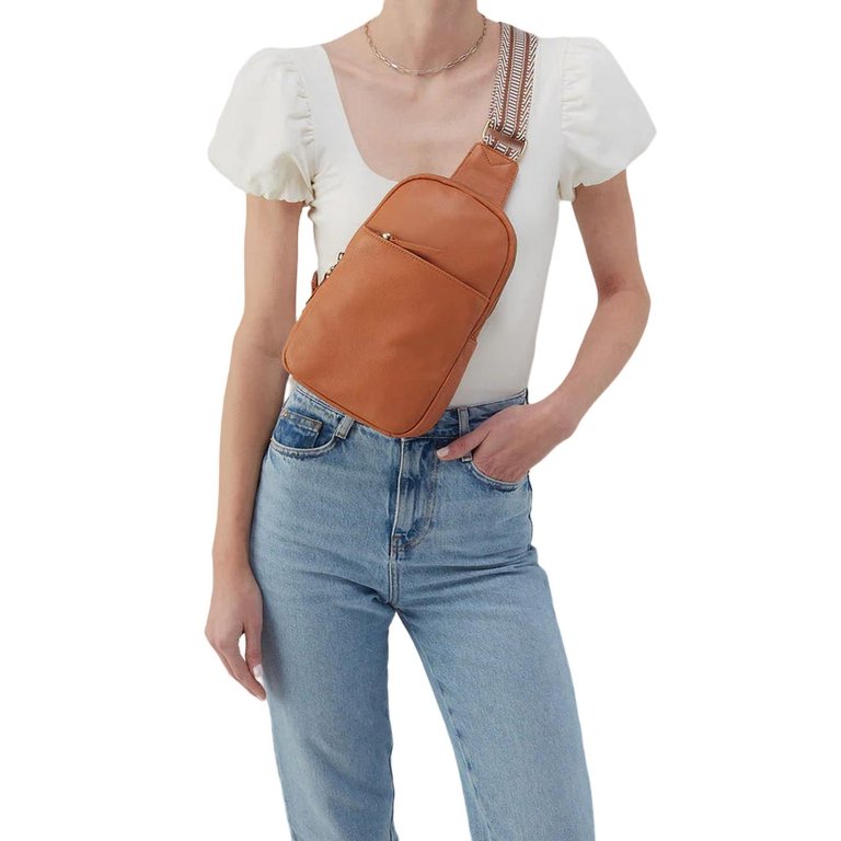 Cass Sling Bag In Butterscotch - Butterscotch