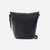 Fern Bucket Crossbody In Pebbled Leather In Black