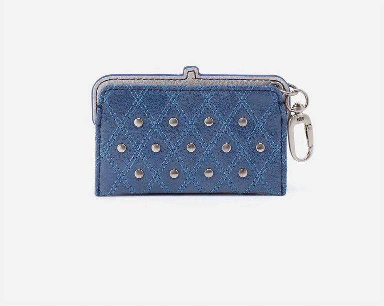 Lauren Card Case Charm In Azure - Azure