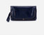 Lauren Wristlet In Polished Leather In Nightshade