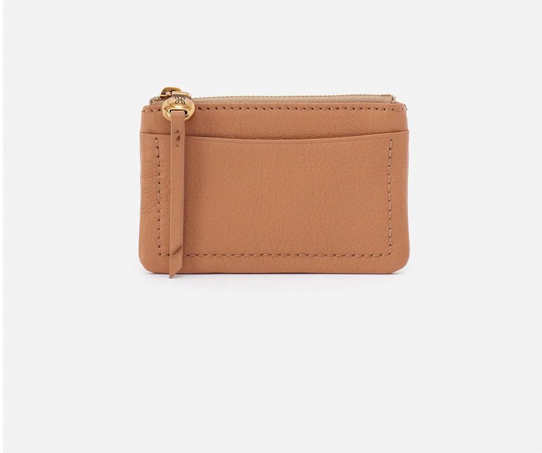 Lumen Card Case In Tan - Tan