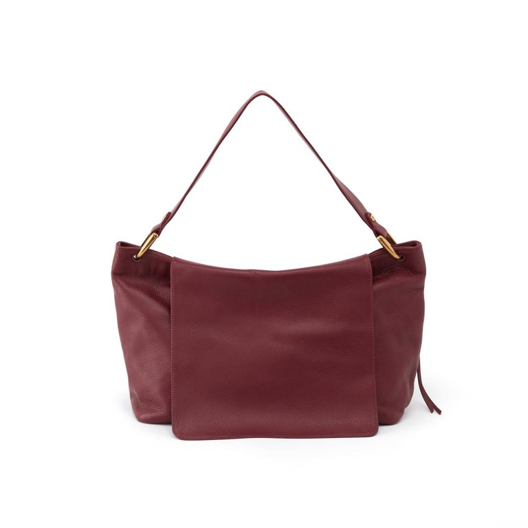 Ventura Shoulder Bag In Port - Port