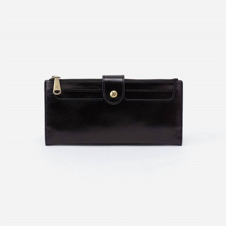 Women's Dunn Continental Wallet In Black - Black