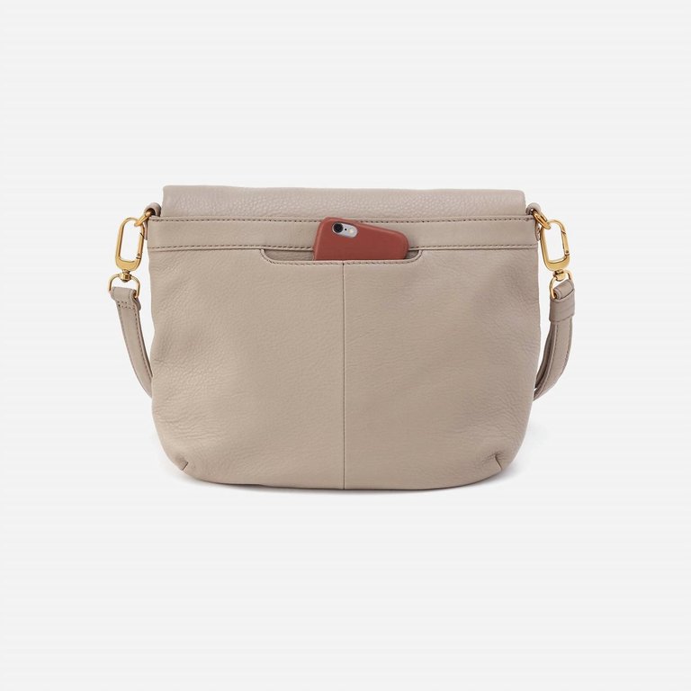 Women's Fern Foldover Messenger Bag In Taupe