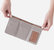 Women's Jill Tri-Fold Wallet In Light Grey