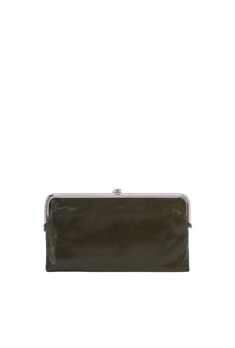 Women's Lauren Clutch Wallet In Deep Moss - Deep Moss