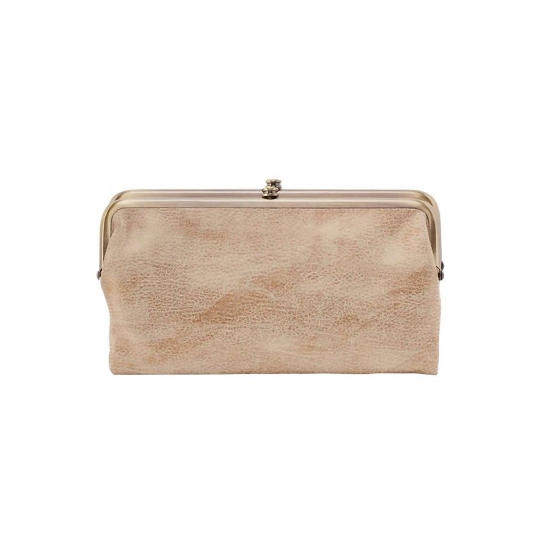 Women's Lauren Clutch Wallet In Gold Leaf - Gold Leaf