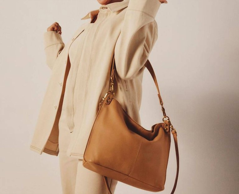 Women's Pier Shoulder Bag In Sandstorm