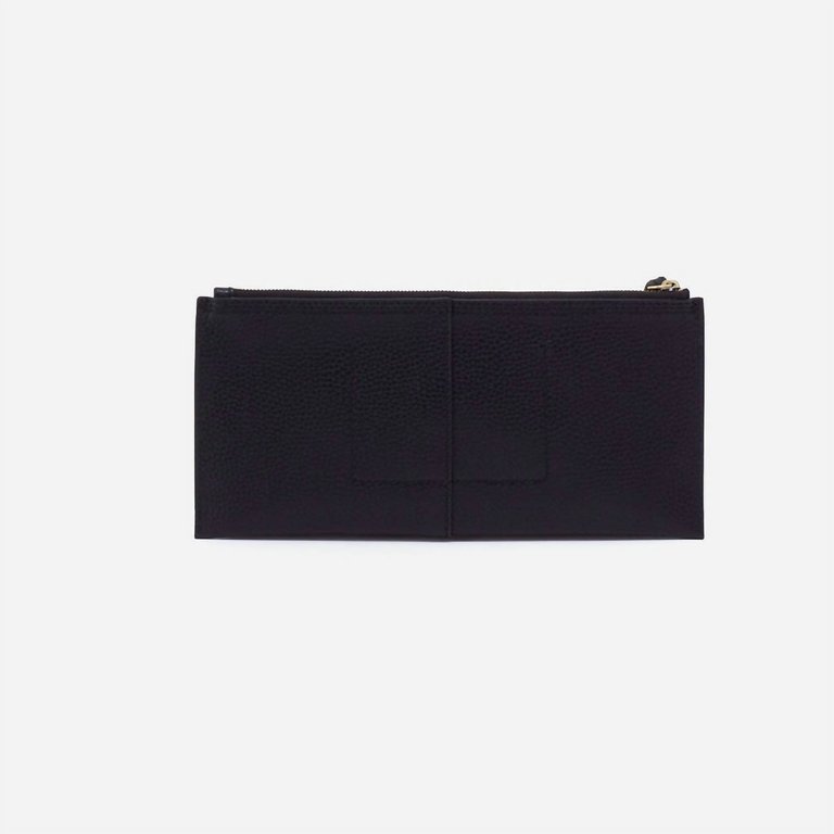 Women's Vida Large Pouch Wrislet In Black