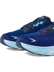 Men's Arahi 6 Wide Running Shoes In Outer Space/Bellwether Blue