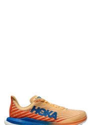 Men's Mach 5 Running Shoes - D/medium Width In Orange - Orange
