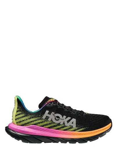 Hoka One One Men's Mach 5 Running Sneaker - D/Medium Width In Black Rainbow product