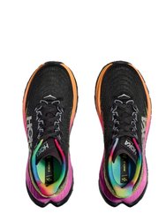 Men's Mach 5 Running Sneaker - D/Medium Width In Black Rainbow