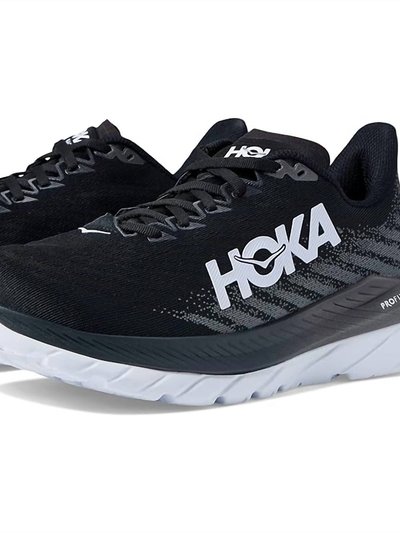 Hoka One One Women's Mach 5 Running Shoe ( B Width ) In Black/castlerock product