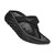 Women's Ora Recovery Flip Flop In Black/Dark Gull/Gray