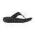 Women's Ora Recovery Flip Flop In Black/Dark Gull/Gray - Black/Dark Gull/Gray