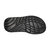 Women's Ora Recovery Flip Flop In Black/Dark Gull/Gray