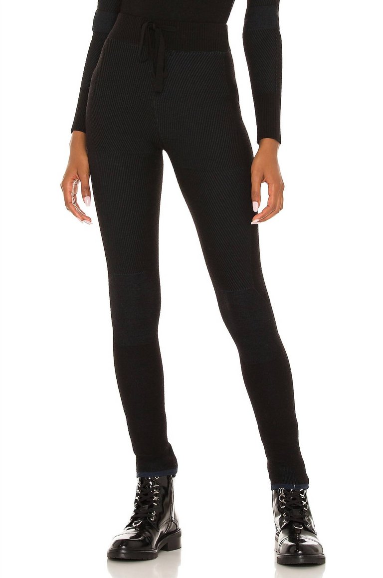 Airwarm Bottom Pant In Black - Black