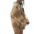 Padded Wool Shirt Jacket In Natural Mix