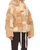 Sherpa Down Puffer Jacket In Natural Mix