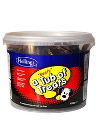 Hollings Tub Of Beef Dog Treats (May Vary) (15.9oz)