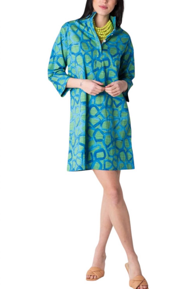 Arden Dress In Limelight Swirl - Limelight Swirl