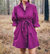 Stella Corduroy Dress In Boysenberry - Boysenberry