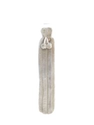 Home & Living Luxury Longline Faux Fur Hot Water Bottle (Winter White) (One Size) - Winter White