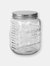 122 oz. Large Mason Glass Canister, Clear