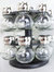 16 Piece Revolving Spice Rack, Black