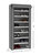 8  Tier Portable Polyester Shoe Closet, Grey