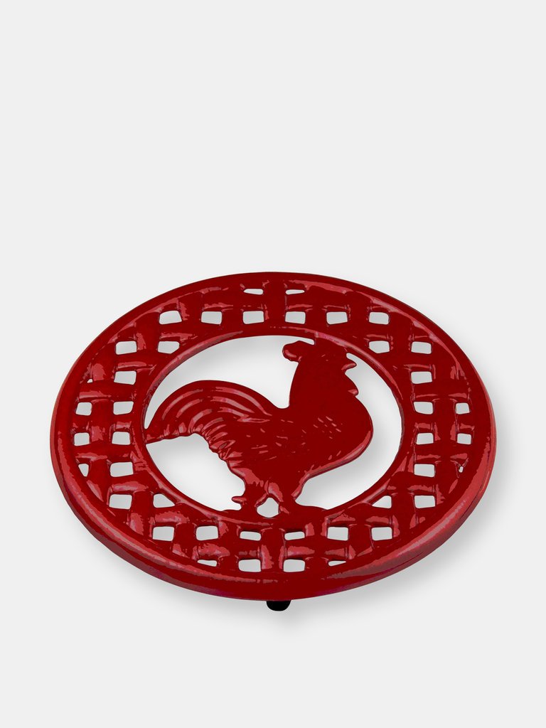 Cast Iron Rooster Trivet