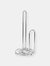 Chrome Collection Free Standing Paper Towel Holder with Easy-Tear Arm, Chrome