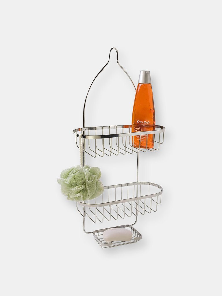 Chrome Plated Steel Shower Caddy