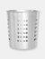 Classic Perforated Quick Draining Stainless Steel Cutlery Holder